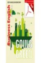 Okładka - Going Green - Jonathan Sidor