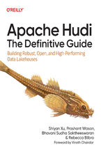 Okładka - Apache Hudi: The Definitive Guide. Building Robust, Open, and High-Performing Data Lakehouses - Shiyan Xu, Prashant Wason, Bhavani Sudha Saktheeswaran