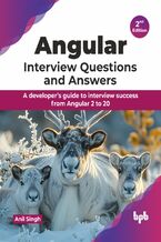 Okładka - Angular Interview Questions and Answers - 2nd Edition - Anil Singh