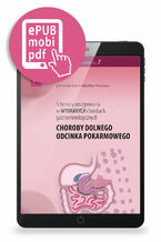 Okładka - Schematy postępowania w wybranych chorobach gastroenterologicznych - choroby dolnego odcinka pokarmowego  pod redakcją Ewy Małeckiej-Wojciesko - Ewa Małecka-Wojciesko