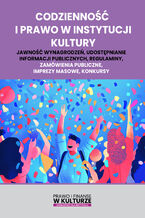 Okładka - Codzienność i prawo w instytucji kultury - Praca zbiorowa