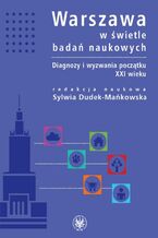 Okładka - Warszawa w świetle badań naukowych - Sylwia Dudek-Mańkowska