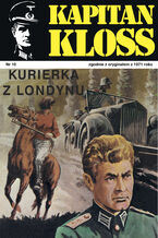 Okładka - Kapitan Kloss. Kurierka z Londynu - Andrzej Zbych, Mieczysław Wiśniewski