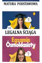 Okładka - Legalna ściąga. Egzamin ósmoklasisty. Matura podstawowa. Język angielski - Beata Kurec