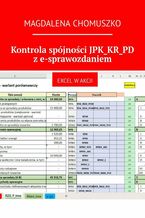 Okładka - Kontrola spójności JPK_KR_PD z e-sprawozdaniem - Magdalena Chomuszko
