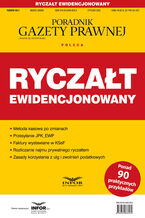 Okładka - Ryczałt ewidencjonowany - Grzegorz Ziółkowski
