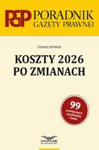 Okładka - Koszty 2026 po zmianach - Infor Pl