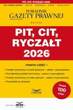 Okładka - PIT, CIT, ryczałt 2026 - Infor Pl