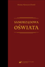 Okładka - Samorządowa oświata - Danuta Kurzyna-Chmiel