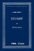 Okładka - Wybór pism - Carl Stumpf