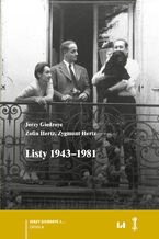 Okładka - Listy 1943-1981 - Jerzy Giedroyc, Zofia Hertz, Zygmunt Hertz, Sławomir M. Nowinowski, Kamila Łabno-Hajduk