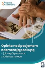Okładka - E-book: Opieka nad pacjentem z demencją pod lupą - Jochen Gust