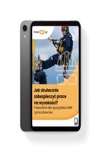 Okładka - Jak skutecznie zabezpieczyć prace na wysokości? Przewodnik dla specjalistów BHP i pracodawców - Kamil Szyszkiewicz