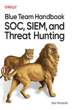 Okładka - Blue Team Handbook: SOC, SIEM, and Threat Hunting. Practical Techniques for Security Operations and Threat Hunting Teams - Don Murdoch