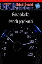 Okładka - Gazeta Małych i Średnich Przedsiębiorstw - Opracowanie  zbiorowe