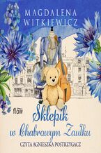 Okładka - Sklepik w chabrowym zaułku - Magdalena Witkiewicz