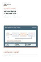 Okładka - Archiwizacja dokumentów - bezpłatny ebook KAR-GROUP - Kar-Group