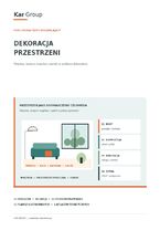 Okładka - Dekoracja przestrzeni - bezpłatny ebook KAR-GROUP - KAR-GROUP