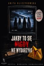 Okładka - Jakby to się nigdy nie wydarzyło - Anita Kliczykowska