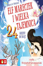 Okładka - Elf Mareczek. Elf Mareczek i wielka tajemnica. 24 godziny do Świąt - Marcin Malec