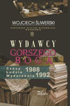 Okładka - Wydawcy gorszego boga - Śliwerski Wojciech