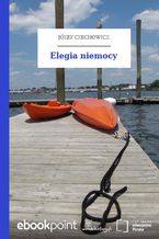 Okładka - Elegia niemocy - Józef Czechowicz