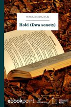 Okładka - Hołd (Dwa sonety) - Miłosz Biedrzycki