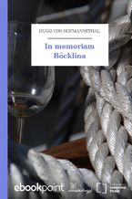 Okładka - In memoriam Böcklina - Hugo von Hofmannsthal