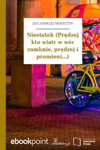 Okładka - Niestatek (Prędzej kto wiatr w wór zamknie, prędzej i promieni...) - Jan Andrzej Morsztyn