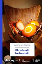 Okładka - Obrachunki fredrowskie - Tadeusz Boy-Żeleński