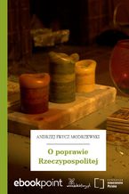 Okładka - O poprawie Rzeczypospolitej - Andrzej Frycz Modrzewski