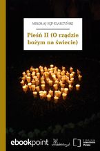 Okładka - Pieśń II (O rządzie bożym na świecie) - Mikołaj Sęp Szarzyński