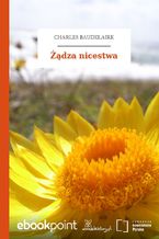 Okładka - Żądza nicestwa - Charles Baudelaire