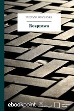 Okładka - Rozprawa - Zuzanna Ginczanka