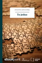 Okładka - To jedno - Zuzanna Ginczanka