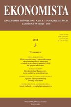 Okładka - Ekonomista 2011 nr 3 - Praca zbiorowa