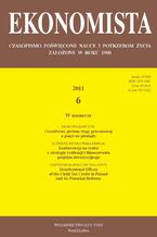 Okładka - Ekonomista 2011 nr 6 - Praca zbiorowa