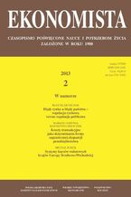 Okładka - Ekonomista 2013 nr 2 - Praca zbiorowa