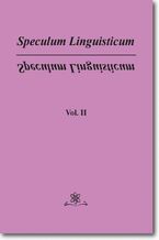 Okładka - Speculum Linguisticum Vol. 2 - Jan Wawrzyńczyk