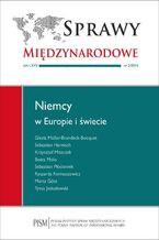 Okładka - Sprawy Międzynarodowe 2/2014 - Gisela Müller-Brandeck-Bocquet, Sebastian Harnisch, Krzysztof Miszczak, Beata Molo, Sebastian Płóciennik, Ryszarda Formuszewicz, Marta Götz, Tytus Jaskułowski, Jerzy Menkes