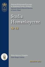 Okładka - Studia Humanistyczne 12-2012 - Praca zbiorowa