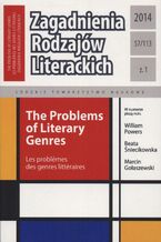 Okładka - Zagadnienia Rodzajów Literackich t. 57 (113) z. 1/2014 - Praca zbiorowa