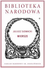 Okładka - Wiersze - Juliusz Słowacki