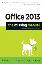 Okładka - Office 2013: The Missing Manual - Nancy Conner, Matthew MacDonald