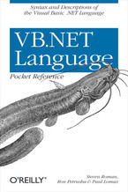Okładka - VB.NET Language Pocket Reference - Steven Roman, Ron Petrusha, Paul Lomax