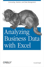 Okładka - Analyzing Business Data with Excel - Gerald Knight