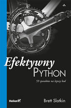 Okładka - Efektywny Python. 59 sposobów na lepszy kod - Brett Slatkin