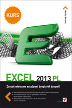 Okładka - Excel 2013 PL. Kurs - Witold Wrotek