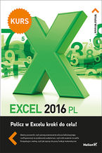 Okładka - Excel 2016 PL. Kurs - Witold Wrotek