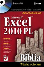 Okładka - Excel 2010 PL. Biblia - John Walkenbach